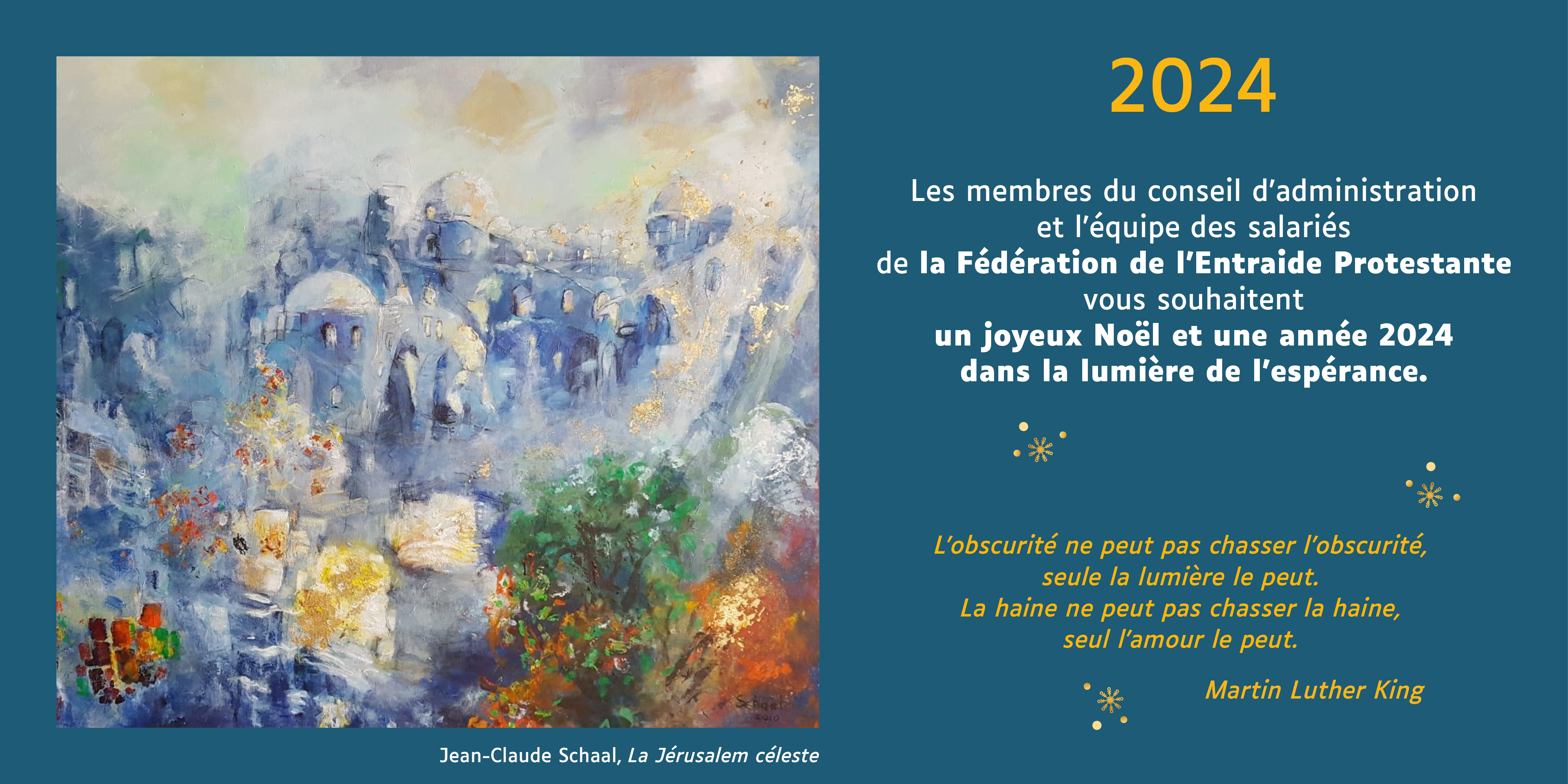 La FEP vous souhaite une bonne année !