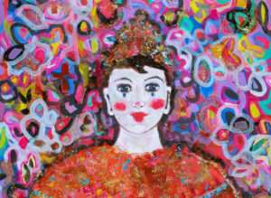 Couverture de Protestae sur le rire avec un clown, tableau de Sophie Jourdain